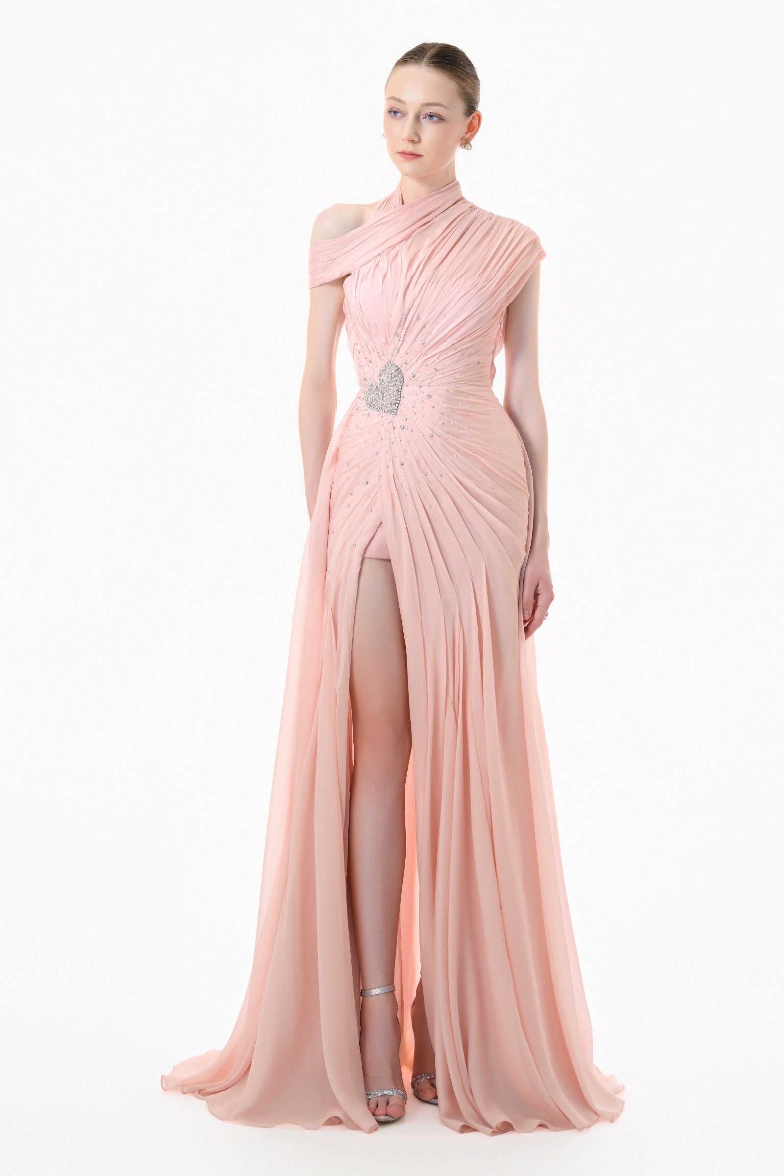 Aube Draped Maxi Dress