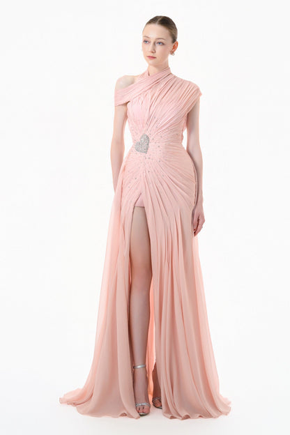 Aube Draped Maxi Dress
