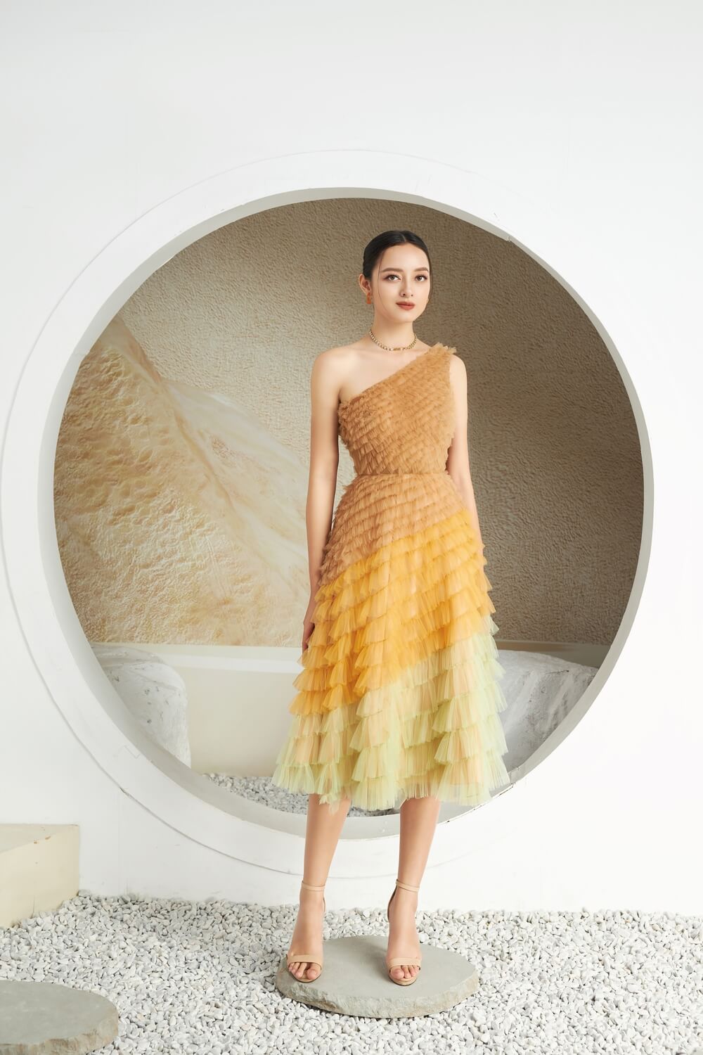 Catacomb One Shoulder Dress 