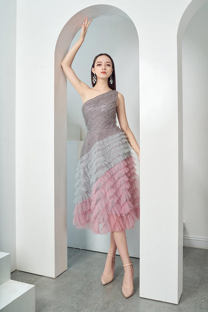 Catacomb One Shoulder Dress 