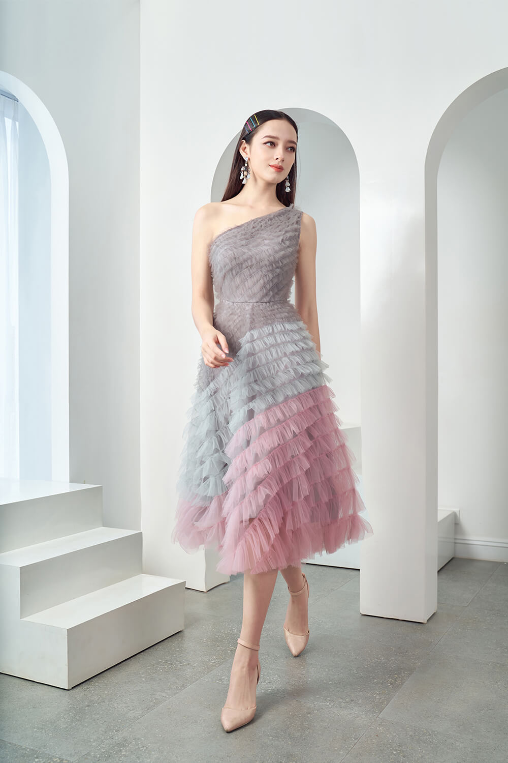 Catacomb One Shoulder Dress 
