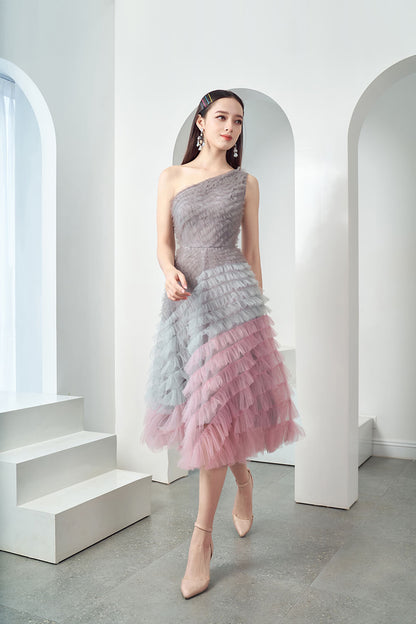 Catacomb One Shoulder Dress 