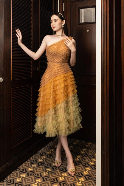 Catacomb One Shoulder Dress 
