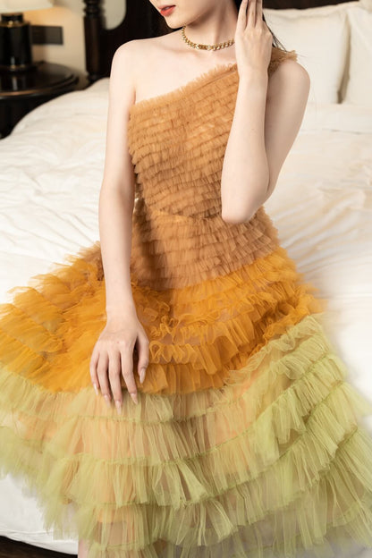 Catacomb One Shoulder Dress 