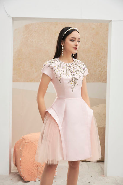 Cewe Short Sleeves Dress 