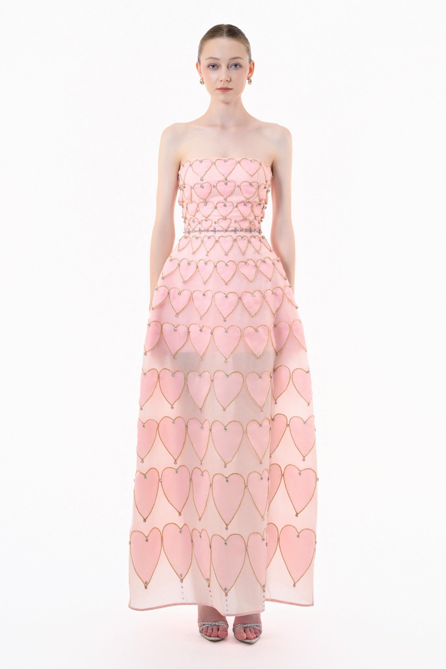 Ciel Rhinestone Maxi Dress