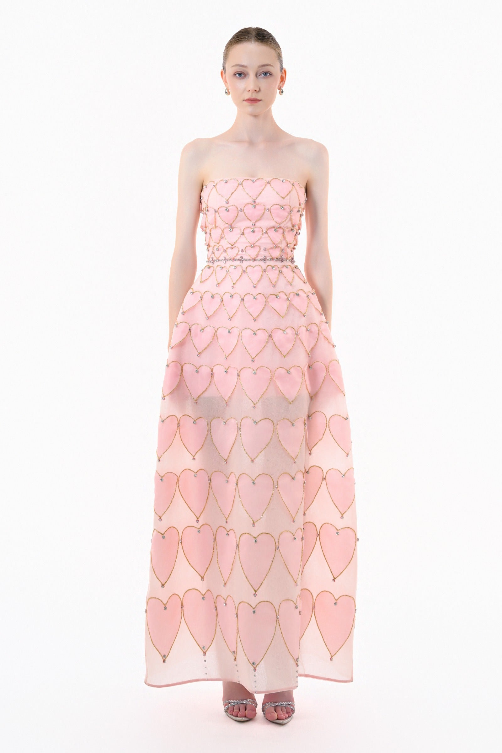 Ciel Rhinestone Maxi Dress