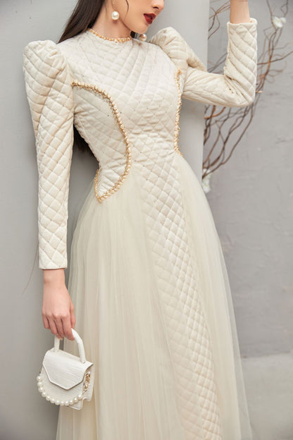Clara Puffy Sleeves Dress 