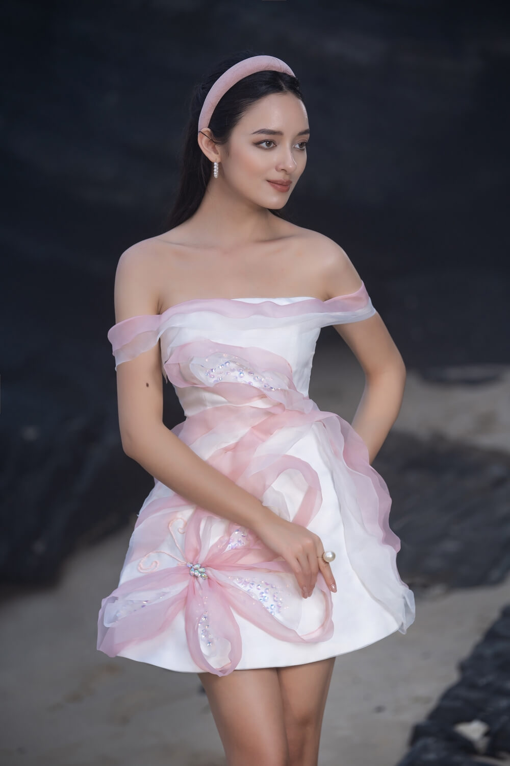Claudia Off-Shoulder Dress 