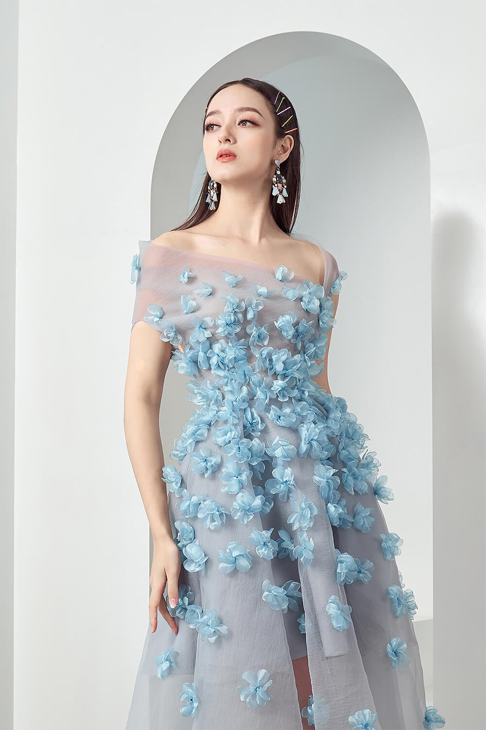 Cynna Off-Shoulder Dress 