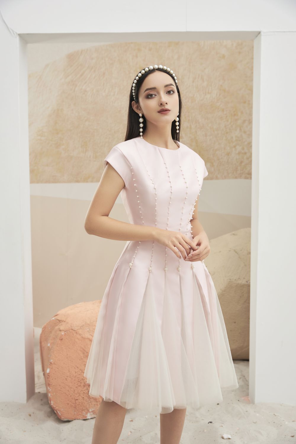 Dragg Drop Waist Dress 