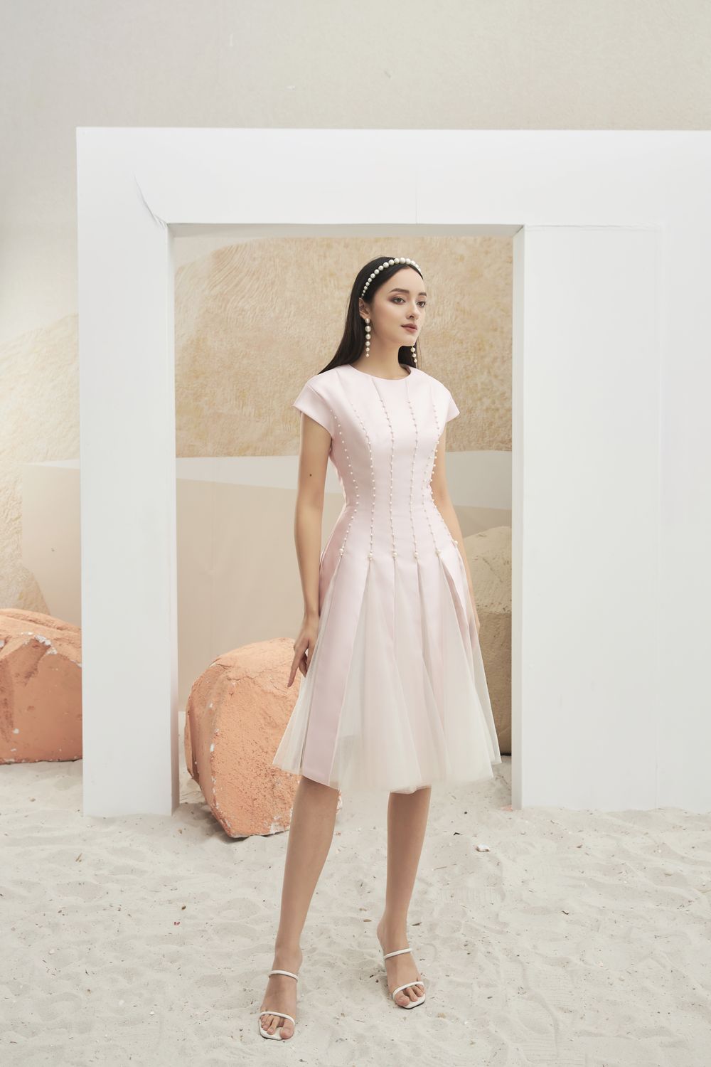 Dragg Drop Waist Dress 