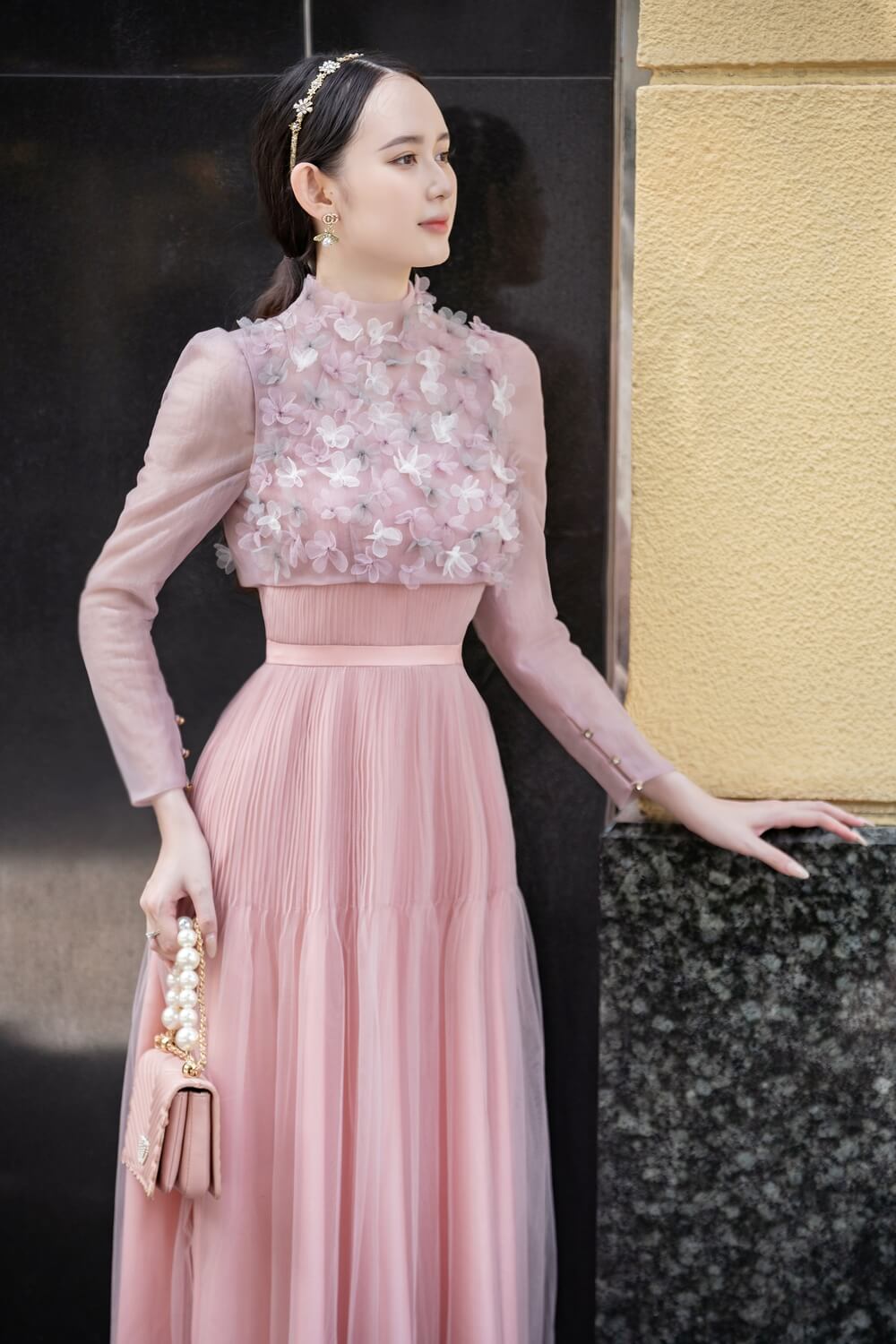 Dumont Long Sleeves Dress 