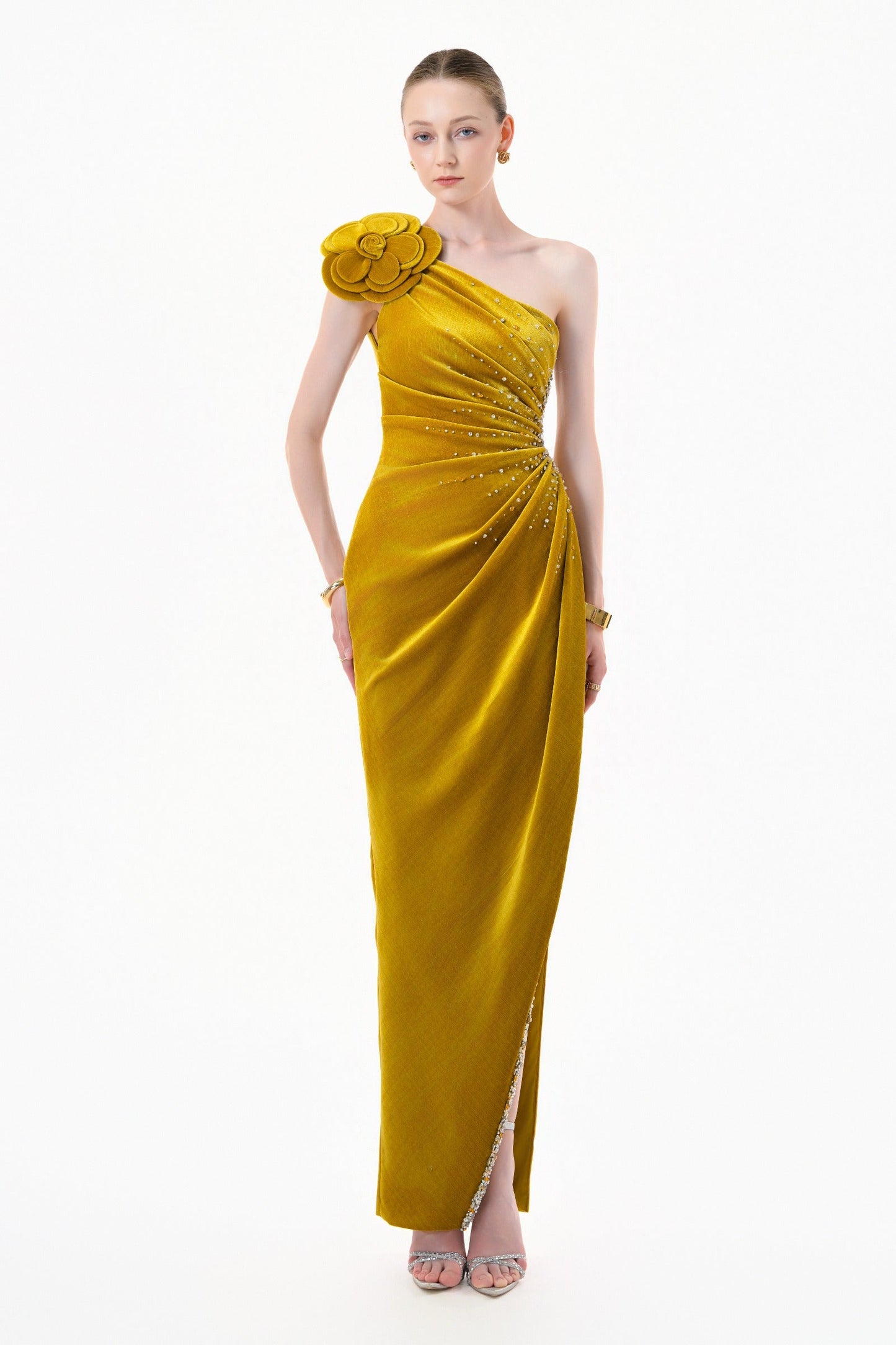 Elyn One Shoulder Maxi Dress