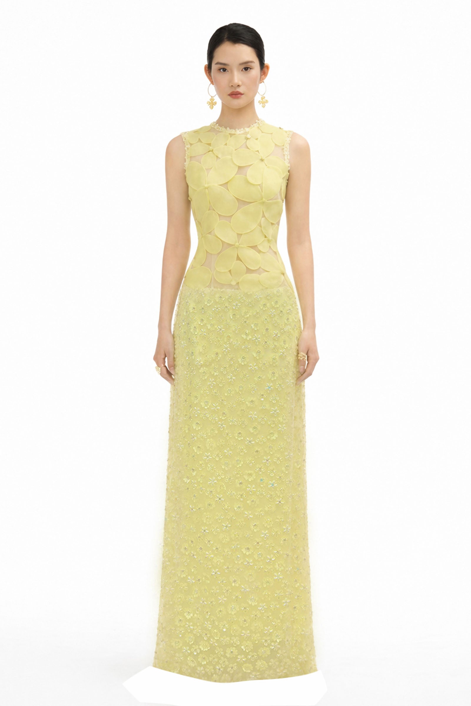 Evangeline Applique Maxi Dress 