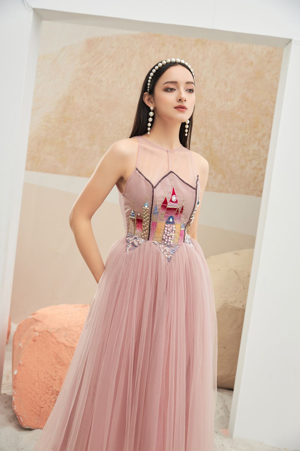 Falcon Ruffle Layered Dress 