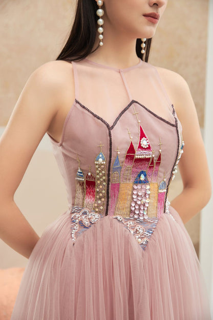 Falcon Ruffle Layered Dress 