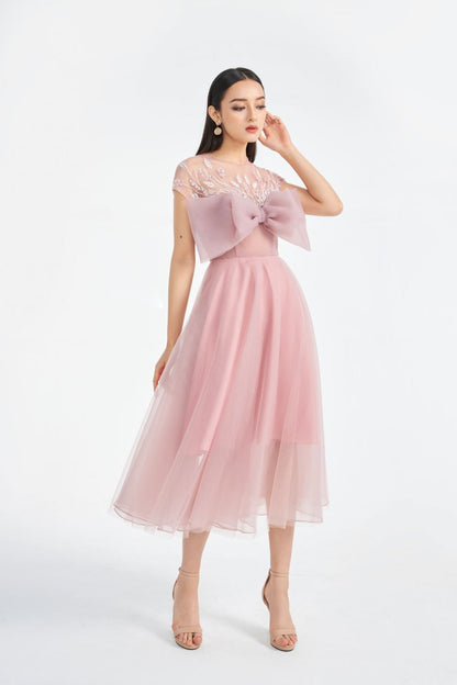 Farah Bowtie Dress 