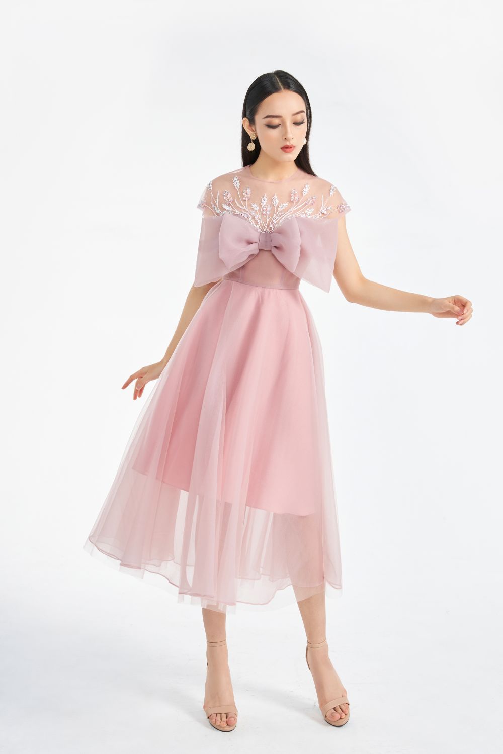 Farah Bowtie Dress 