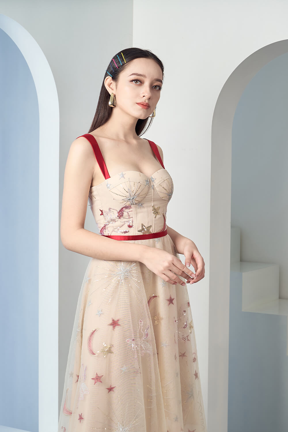 Genoveva Bustier Dress 