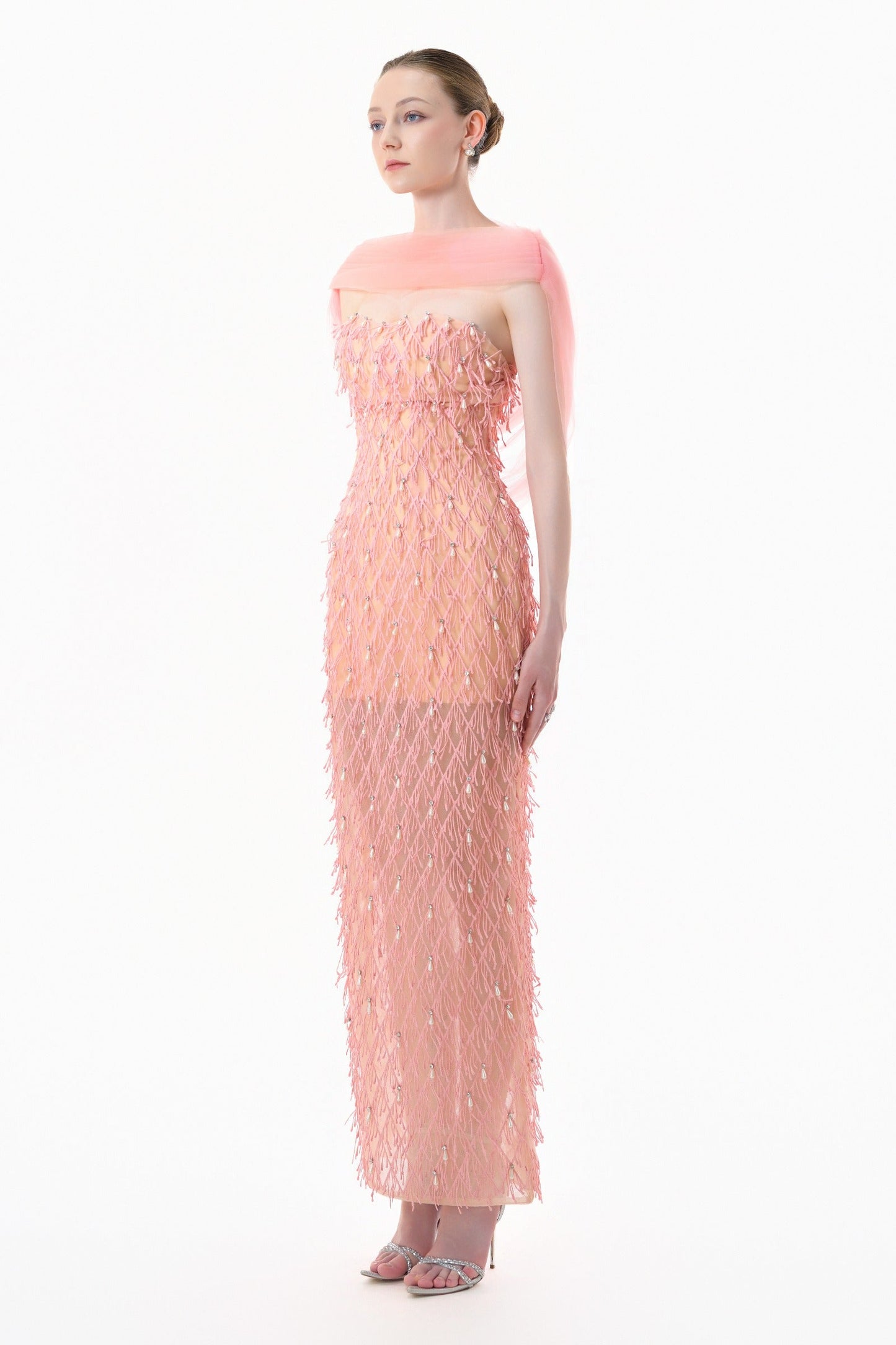 Lune Fringe Maxi Dress