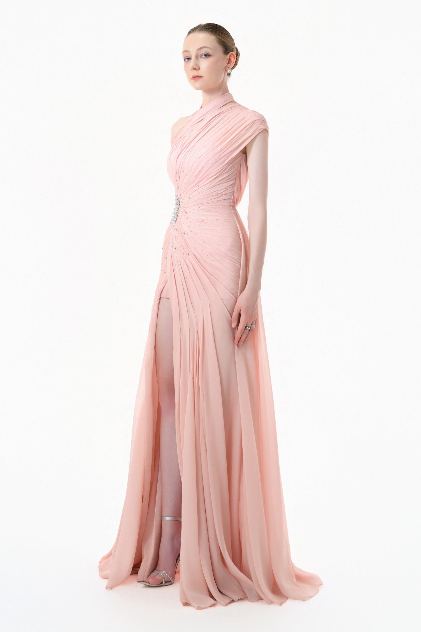 Aube Draped Maxi Dress
