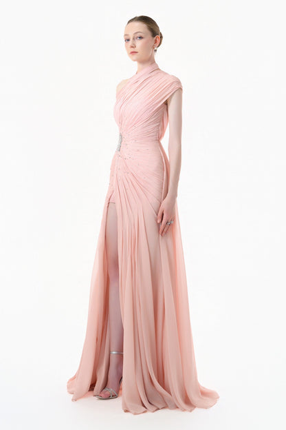Aube Draped Maxi Dress