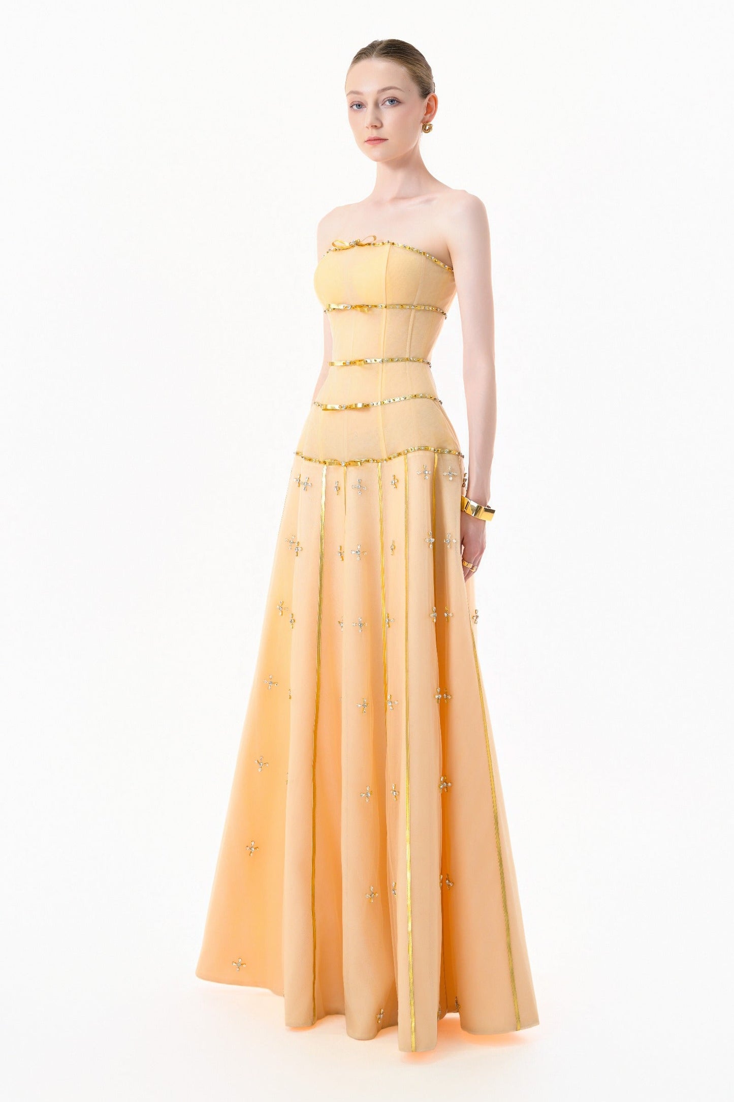 Neve Straight Across Maxi Dress