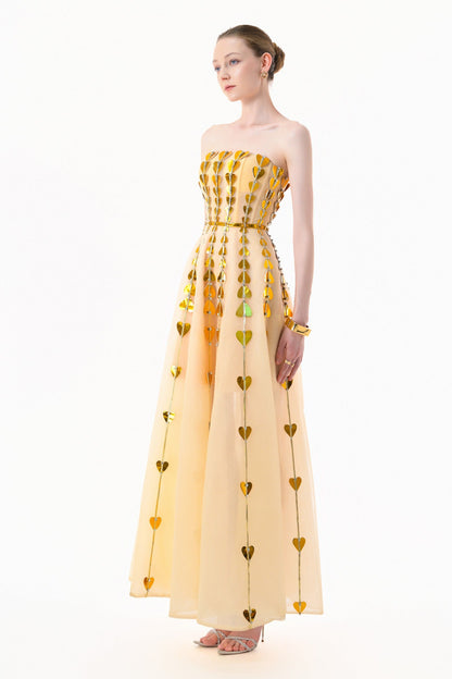 Veya Sequin Maxi Dress