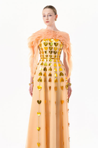 Sora Ruffle Maxi Dress