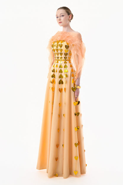 Sora Ruffle Maxi Dress