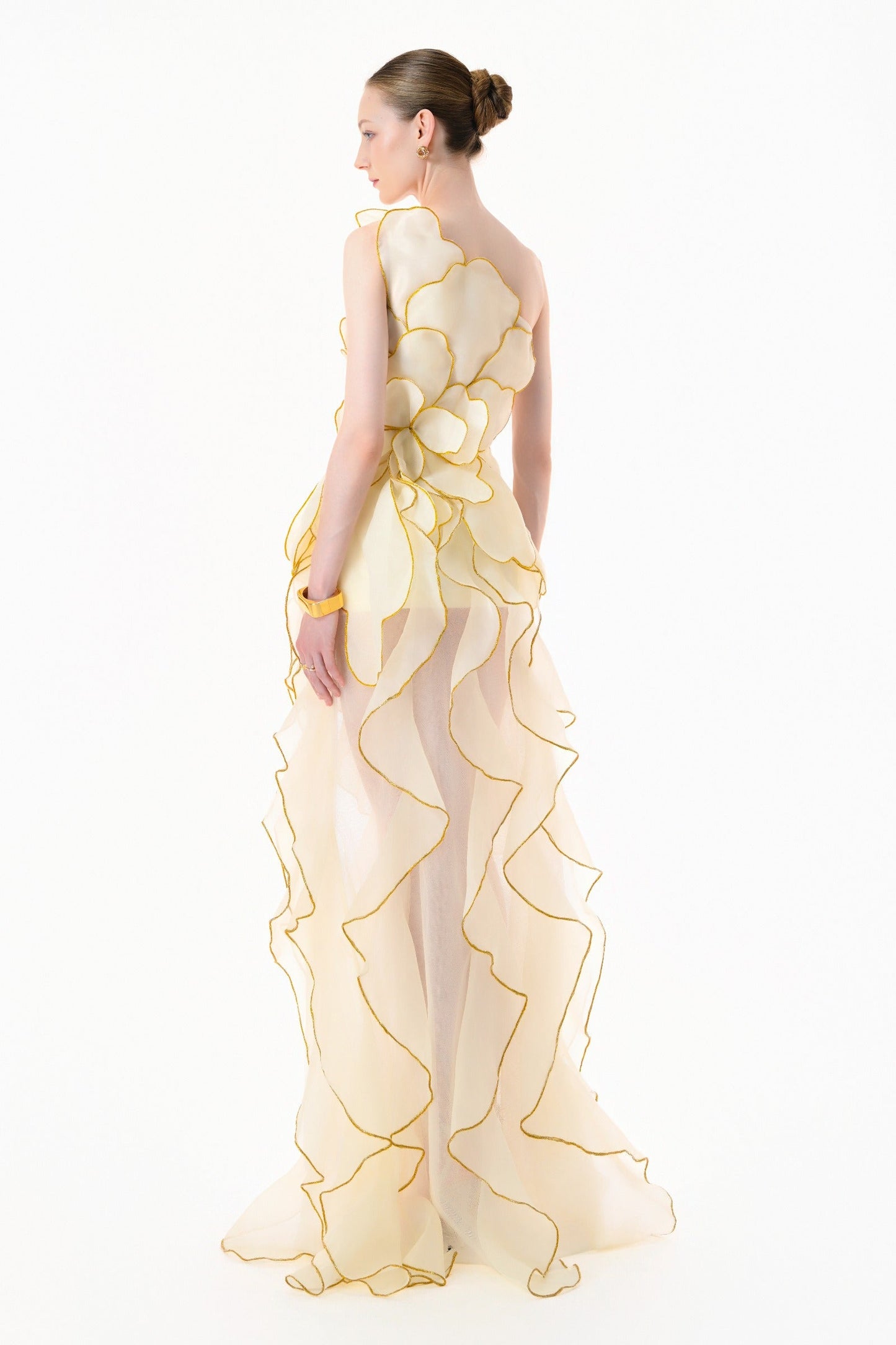 Liora One Shoulder Maxi Dress