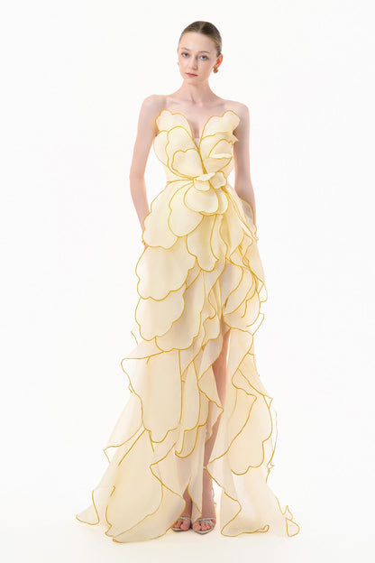 Sève Applique Maxi Dress