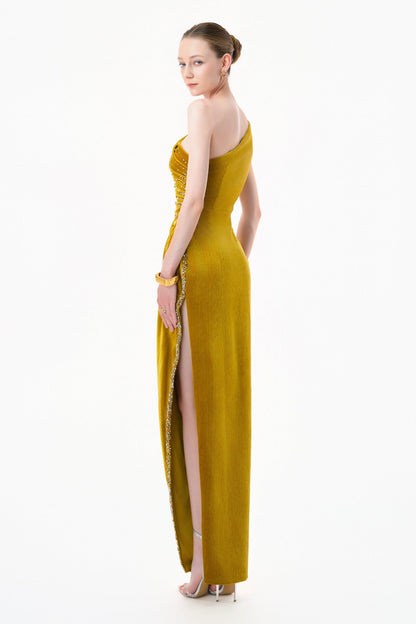 Elyn One Shoulder Maxi Dress