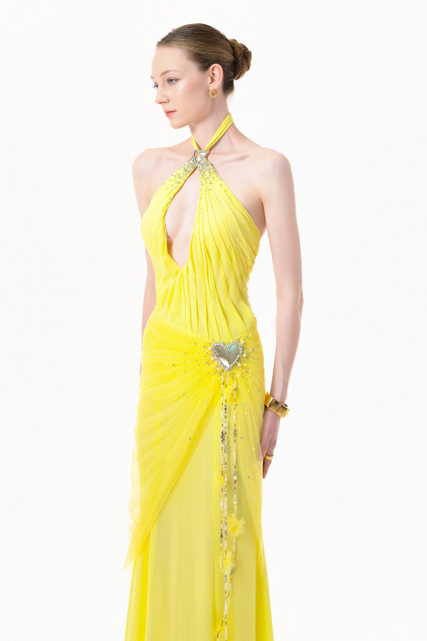 Elys Halter Maxi Dress