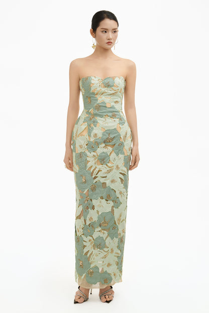 Jasmine Sweetheart Maxi Dress 