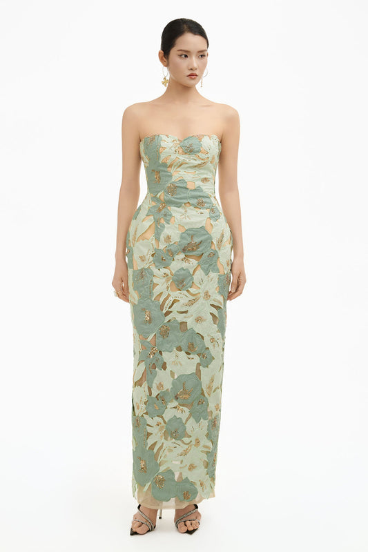 Jasmine Sweetheart Maxi Dress 