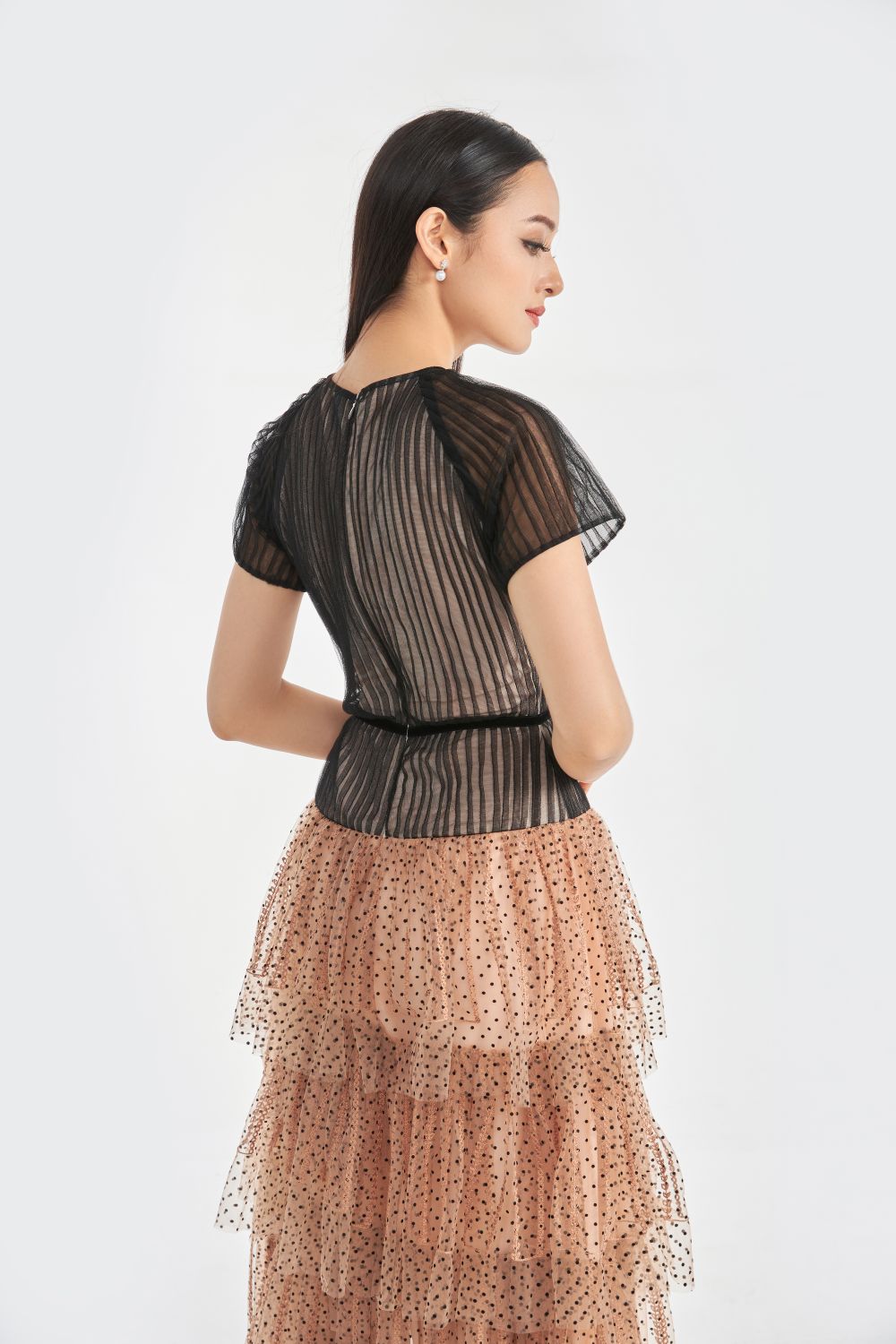 Jena Ruffle Layers Dress 