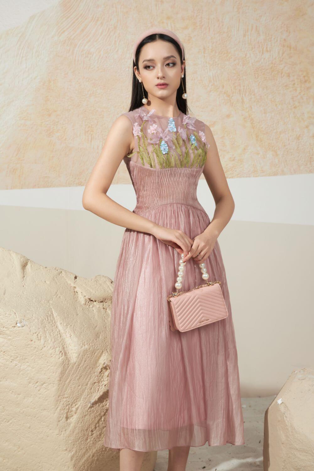 Jennifer Round Neck Dress 