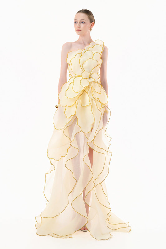 Liora One Shoulder Maxi Dress