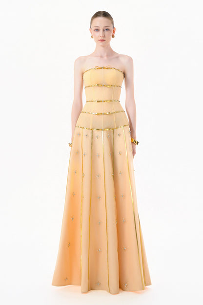Neve Straight Across Maxi Dress