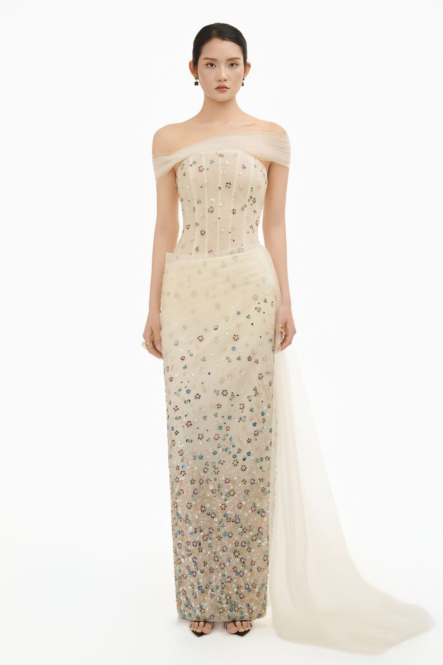 Ophelia Sequin Maxi Dress 