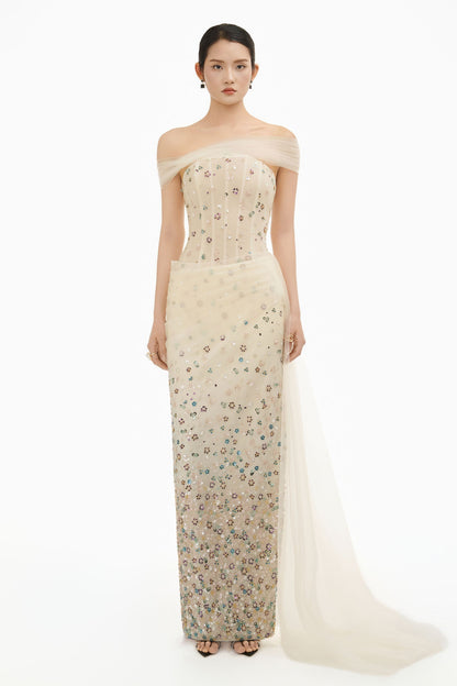 Ophelia Sequin Maxi Dress 