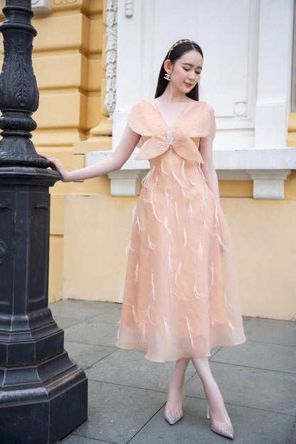 Orian Butterfly Flap Dress 