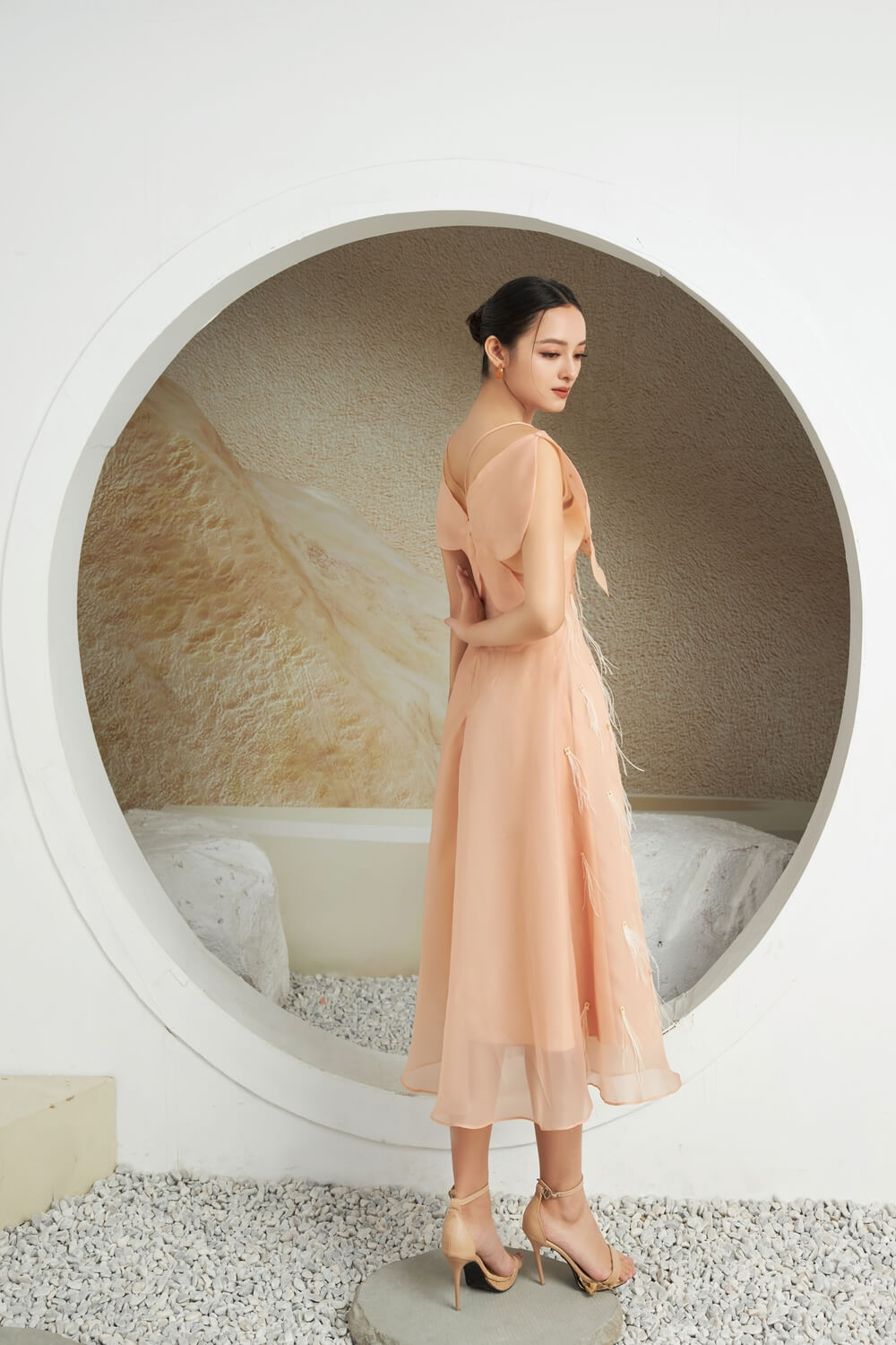 Orian Butterfly Flap Dress 