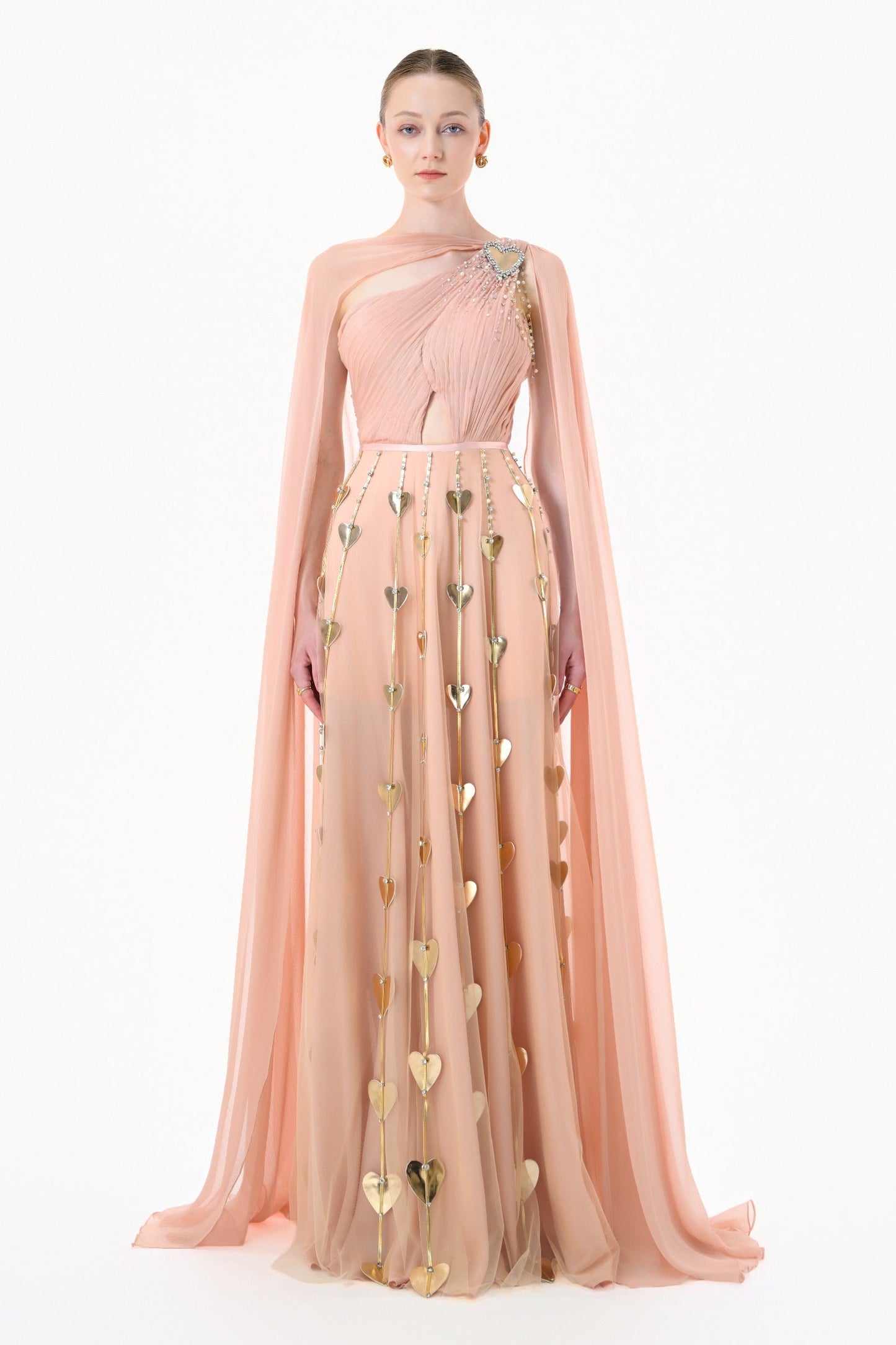 Orla Asymmetric Neck Maxi Dress