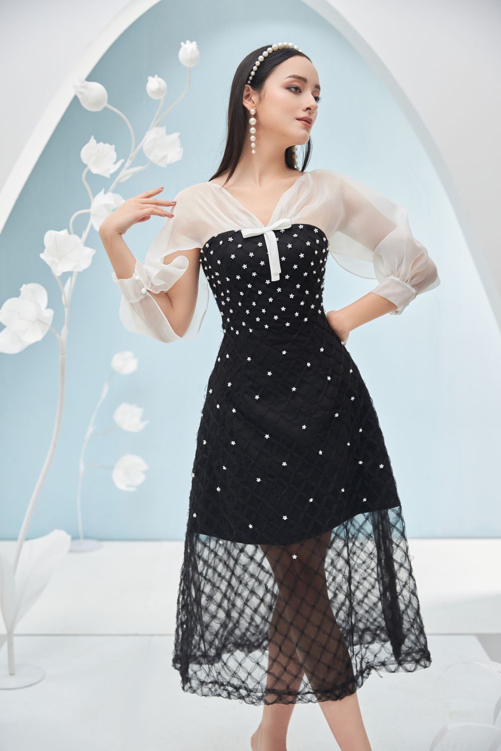 Priya Long Sleeves Dress 