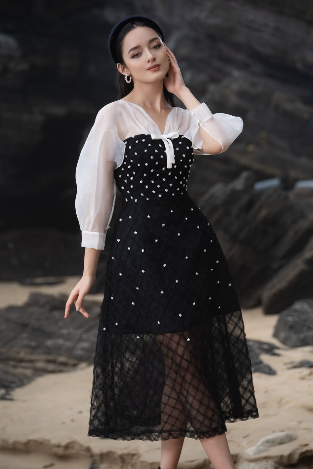 Priya Long Sleeves Dress 