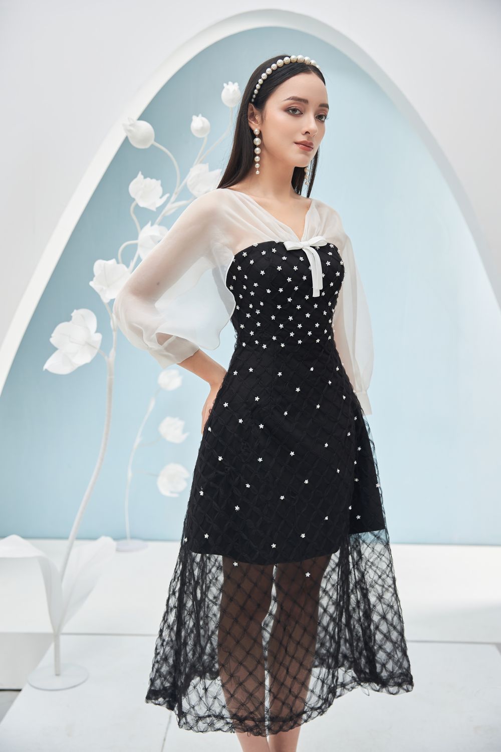 Priya Long Sleeves Dress 