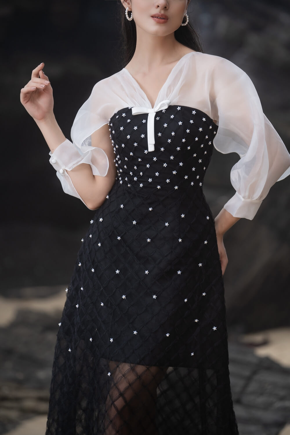 Priya Long Sleeves Dress 
